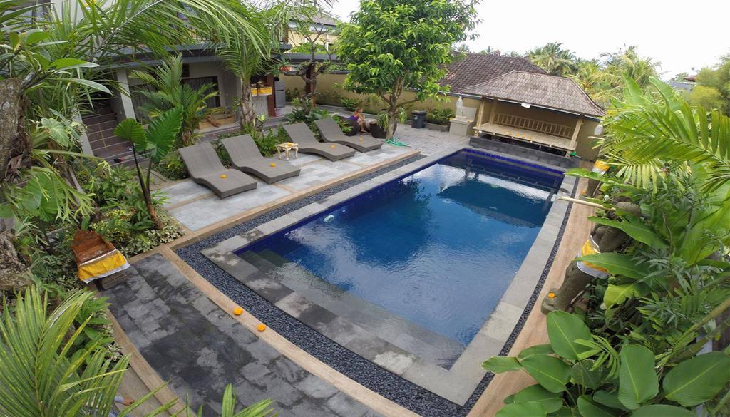 Lucky Family Cottage Ubud Eksteriør billede